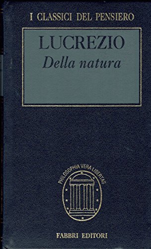 Della natura - Lucrezio