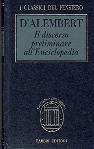 DISCORSO PRELIMINARE ALL'ENCICLOPEDIA