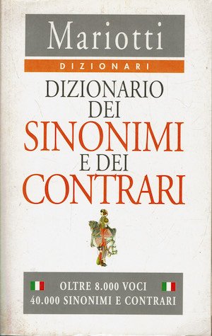 Dizionario dei sinonimi e dei contrari