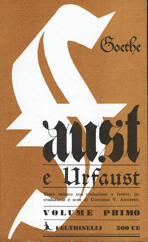 Faust e Urfaust vol. 1 - con testo tedesco a fronte