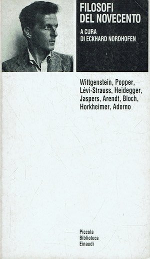 Filosofi del novecento