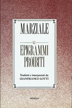 Gli epigrammi proibiti di Marziale | Immagine principale