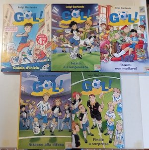Gol 5 libri n.1/3/15/19/20