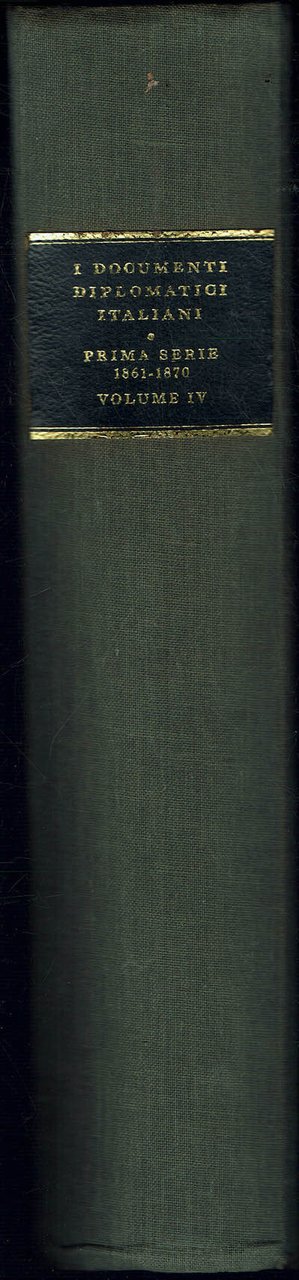 I documenti diplomatici italiani | Immagine principale