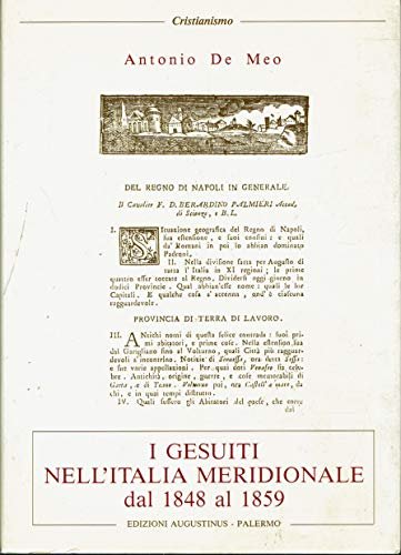 I Gesuiti nell'Italia meridionale dal 1848 al 1859