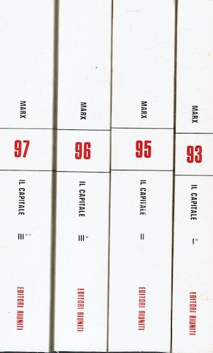 Il Capitale - 4 volumi (specifiche nelle note e nelle …