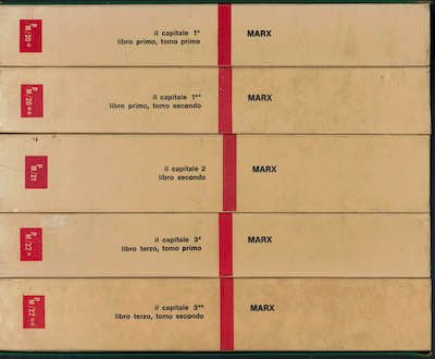 Il capitale ,opera in 5 tomi | Immagine principale