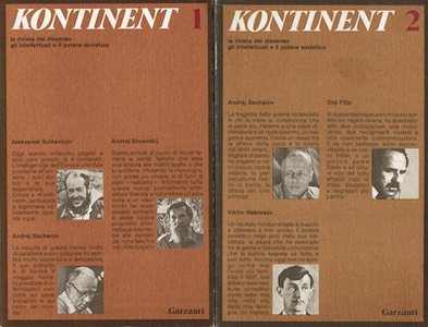 Kontinent volume 1 e 2. La rivista del dissenso gli …