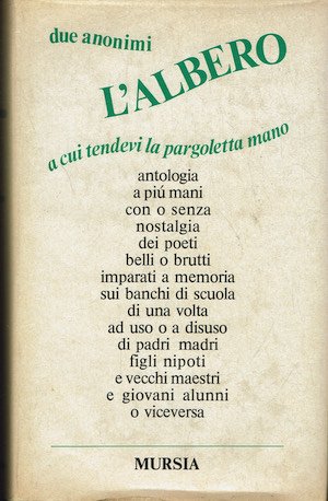 L'albero a cui tendevi la pargoletta mano | Immagine principale