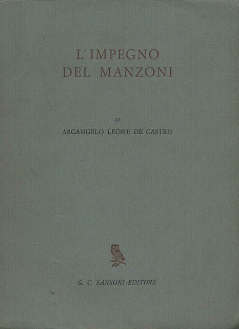 L'impegno del Manzoni