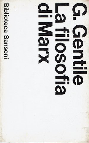 La filosofia di Marx