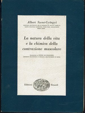 La natura della vita e la chimica della contrazione muscolare