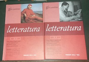 Le Garzantine .letteratura 1/2 volume