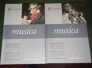 Le Garzantine .Musica 1/2 volume | Immagine principale