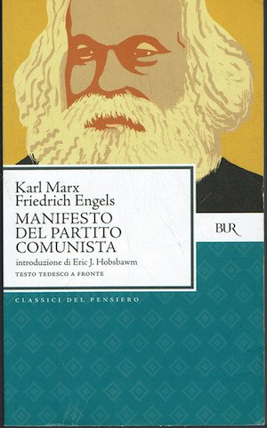 Manifesto del Partito Comunista . Testo tedesco a fronte | Immagine principale