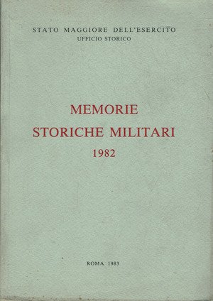 Memorie storiche militari 1982 | Immagine principale