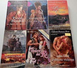 Stock n. 9 Romanzi storici 6 Volumi. Titoli nelle note