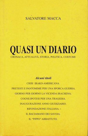 Quasi un diario - Storia, attualità, storia. politica, costume | Immagine principale