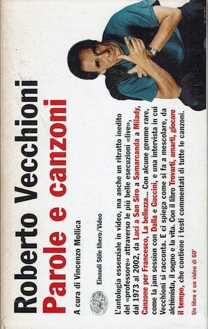 Roberto Vecchioni - Parole e canzoni (Libro con videocassetta originale)