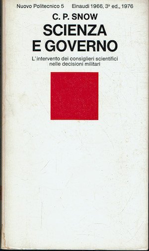 Scienza e governo - L'intervento dei consiglieri scientifici nelle decisioni …