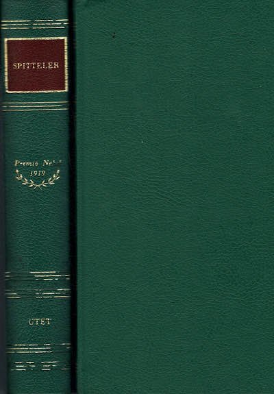 Spitteler - premio Nobel 1919 | Immagine principale