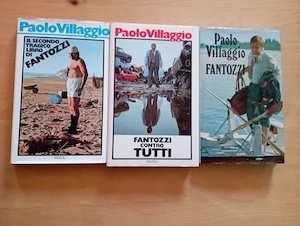 Stock di 3 libri di Paolo Villaggio (Titoli nelle note)