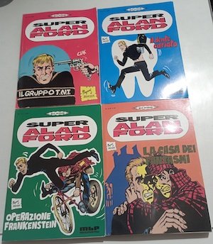 Super Alan Ford - Stock di 4 numeri (1,2,3,4 Anno …