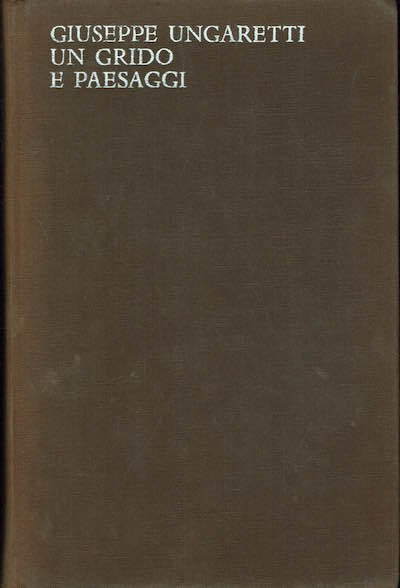 Un grido e paesaggi