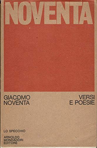 Noventa Versi e Poesie