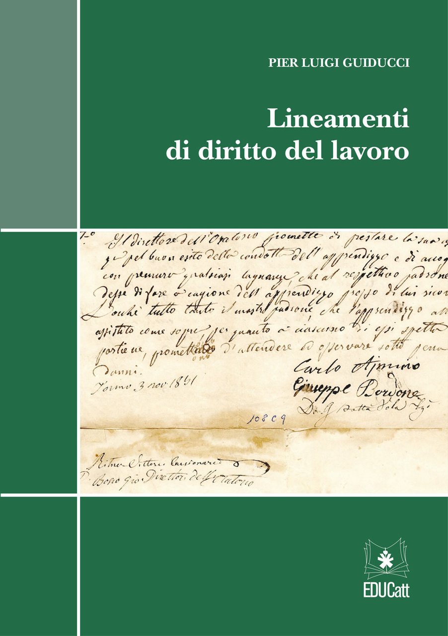 Lineamenti di diritto del lavoro