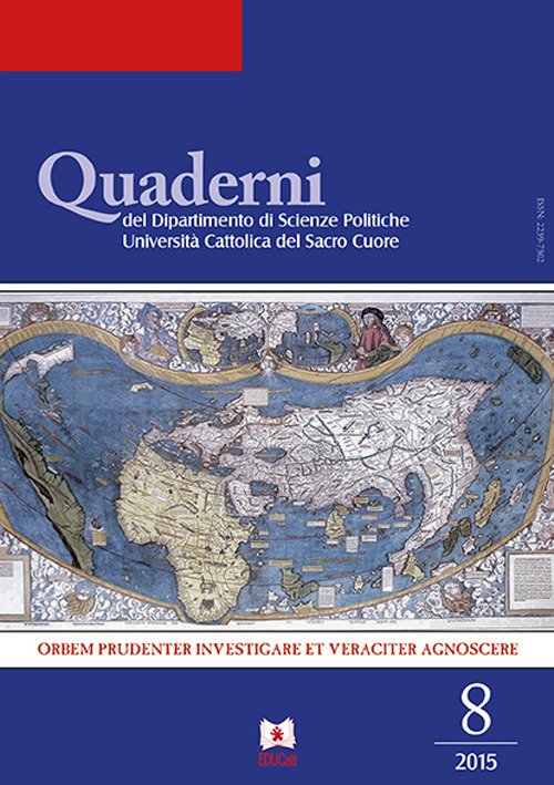 Quaderni del dipartimento di scienze politiche Università Cattolica del Sacro …