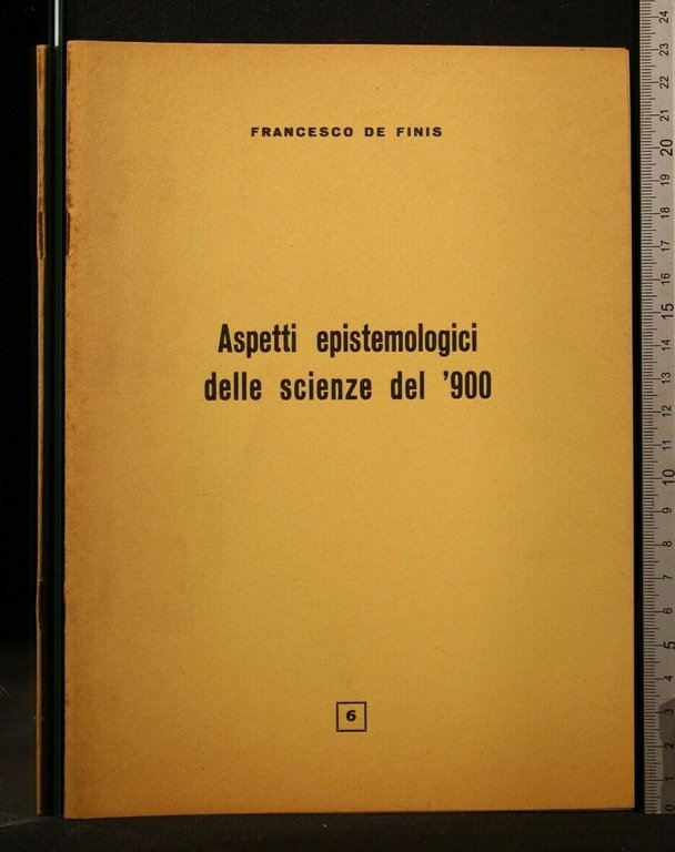 ASPETTI EPISTEMOLOGICI DELLE SCIENZE DEL '900 | Immagine Gallery 2