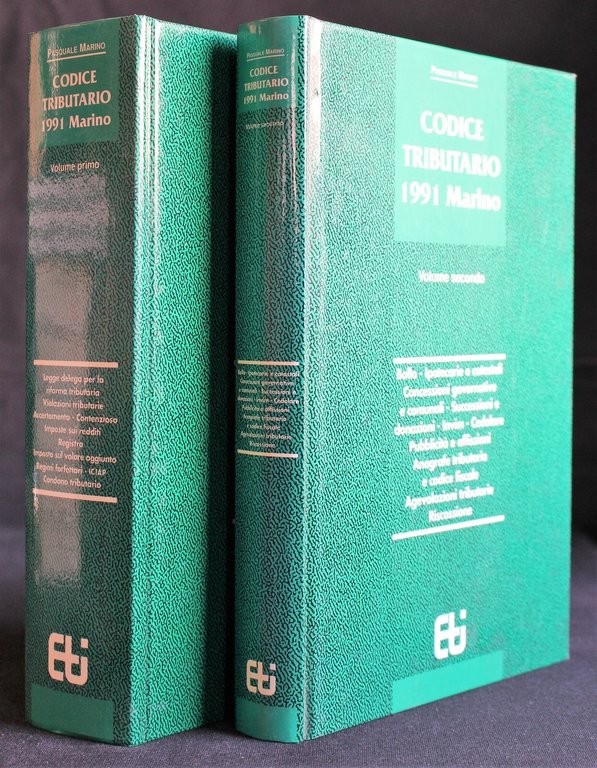Codice tributario 1991 Marino. 2 Volumi | Immagine Gallery 2