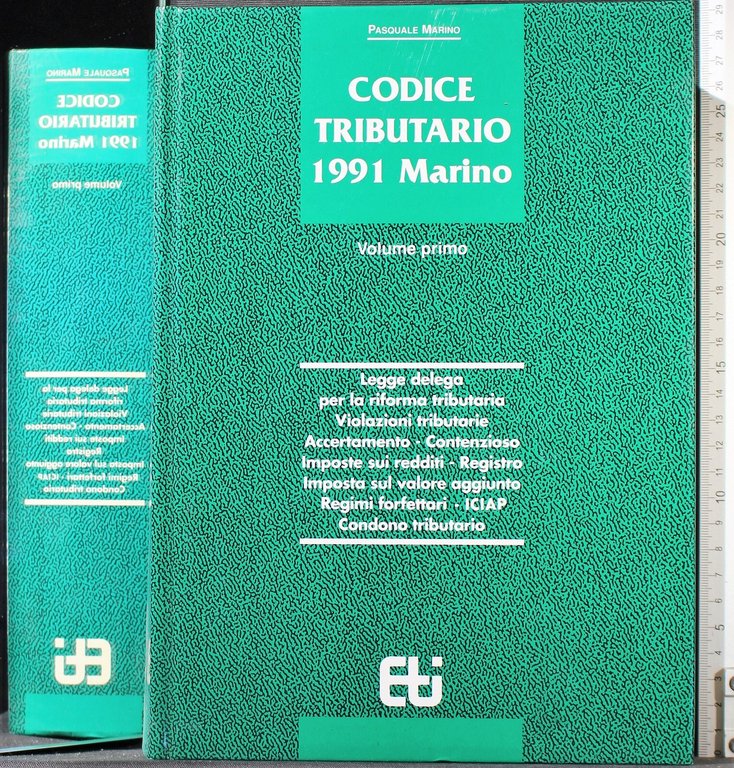 Codice tributario 1991 Marino. 2 Volumi | Immagine Gallery 3