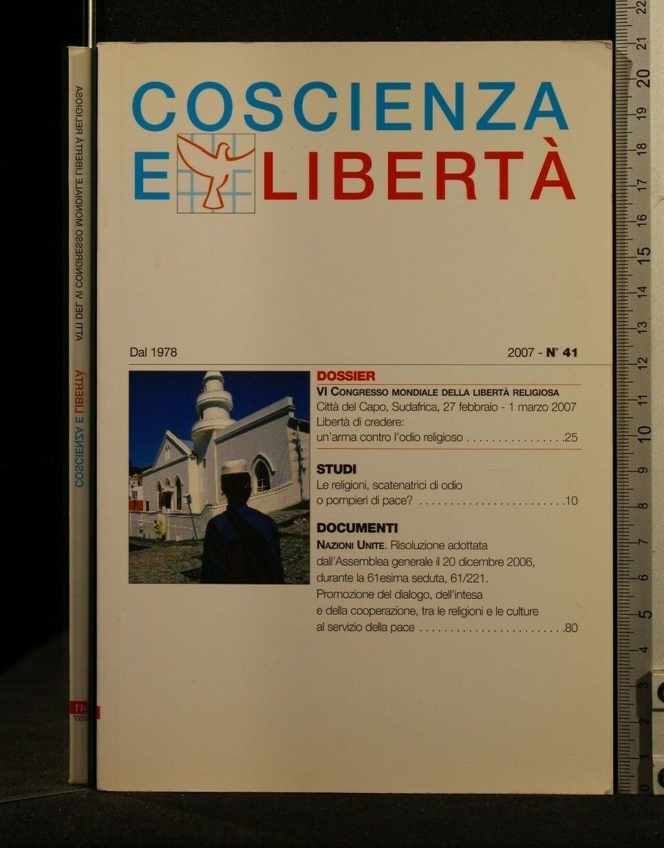 COSCIENZA E LIBERTA' ANNO 2007 | Immagine principale