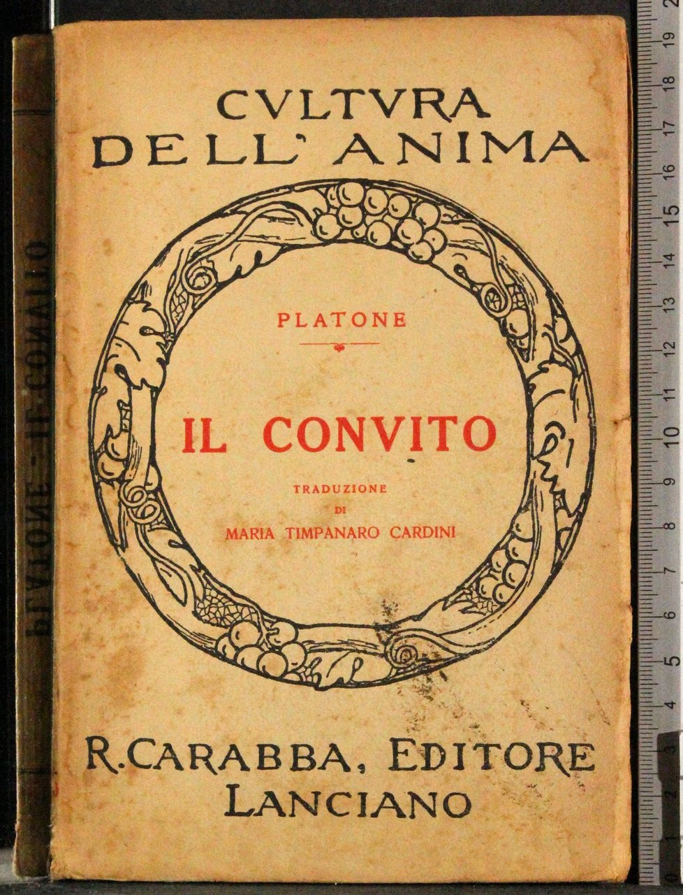 Cultura dell'anima. Il convito