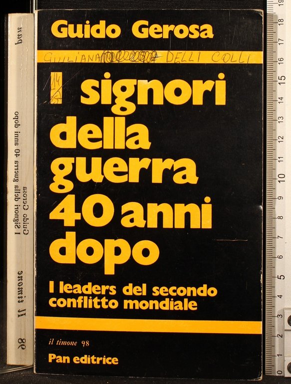 I signori della guerra 40 anni dopo | Immagine Gallery 2