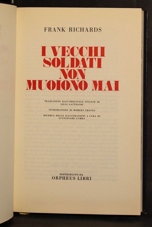I vecchi soldati non muoiono mai | Immagine Gallery 2