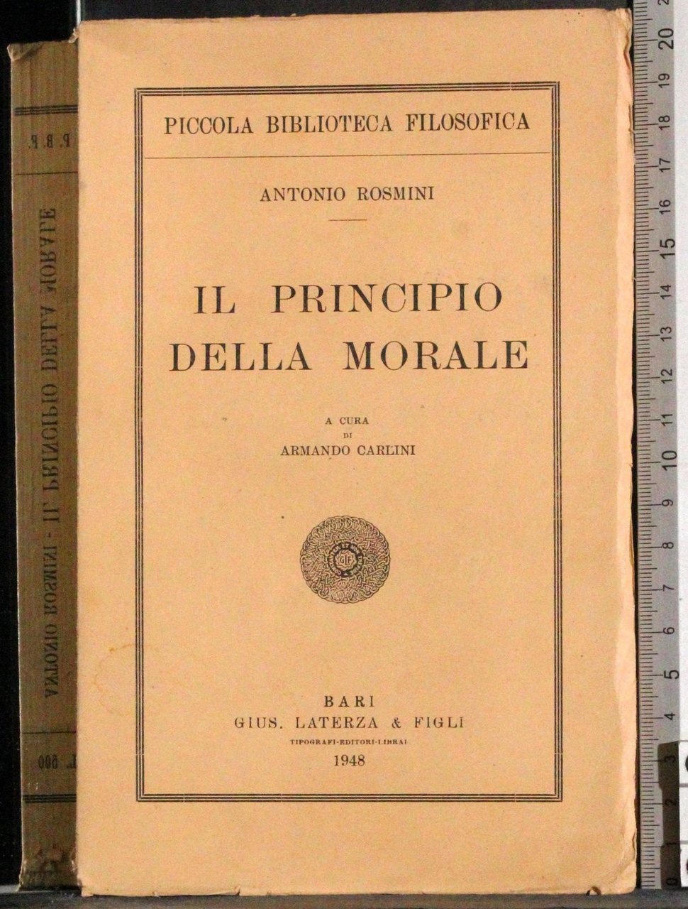 Il principio della morale