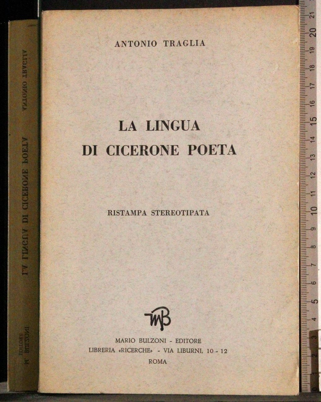 La lingua di Cicerone poeta