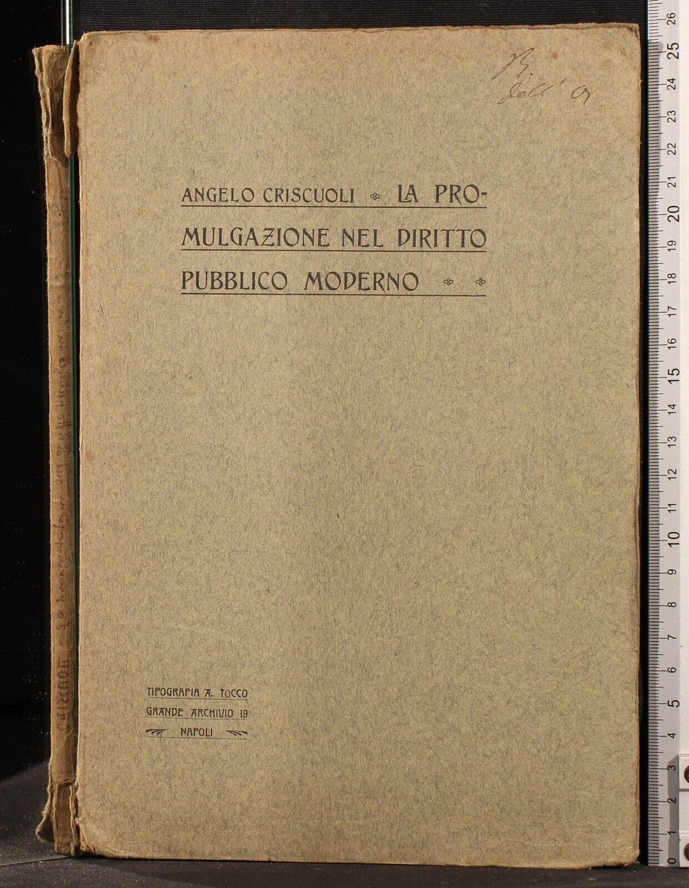 La promulgazione nel diritto pubblico moderno | Immagine principale