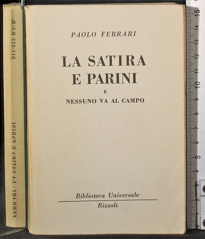 La satira e parini e nessuno va al campo | Immagine Gallery 2