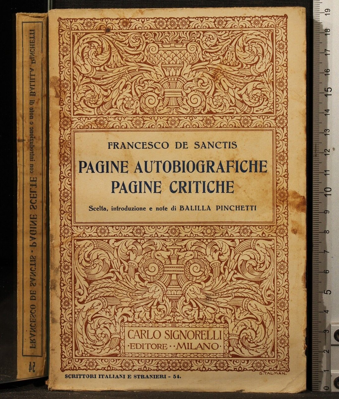 Pagine autobiografiche. Pagine critiche | Immagine principale