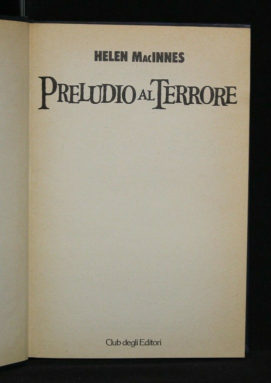 PRELUDIO AL TERRORE | Immagine Gallery 3