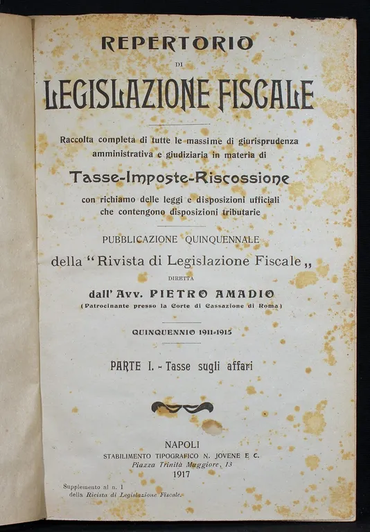 Repertorio di legislazione fiscale | Immagine Gallery 2