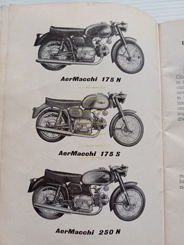 Aermacchi 175 N - 175 S - 250 N 1958 …