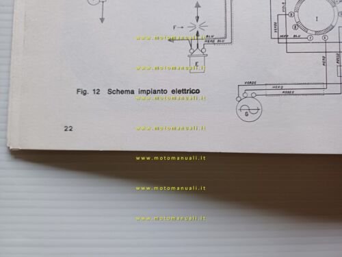 Aermacchi Harley-Davidson 125 De Luxe manuale uso manutenzione ITALIANO original