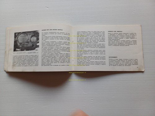 Aermacchi Harley-Davidson 350 GT 1972 manuale uso libretto originale Italiano