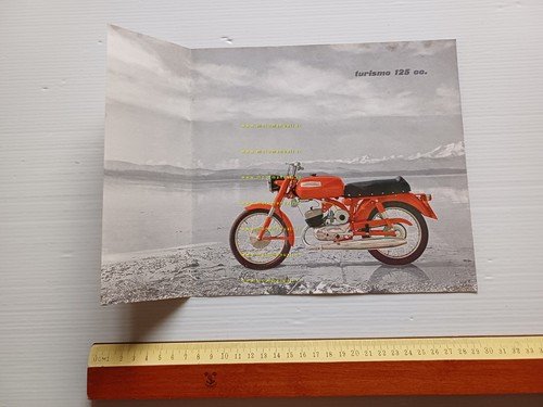 Aermacchi Harley-Davidson Aletta 125 Turismo depliant italiano originale