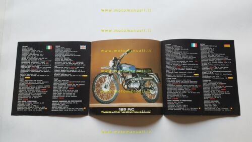 Aermacchi Harley-Davidson RC 125 depliant originale italiano